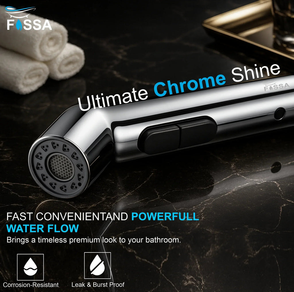 Hydra Silver ABS Health Faucet Only Gun