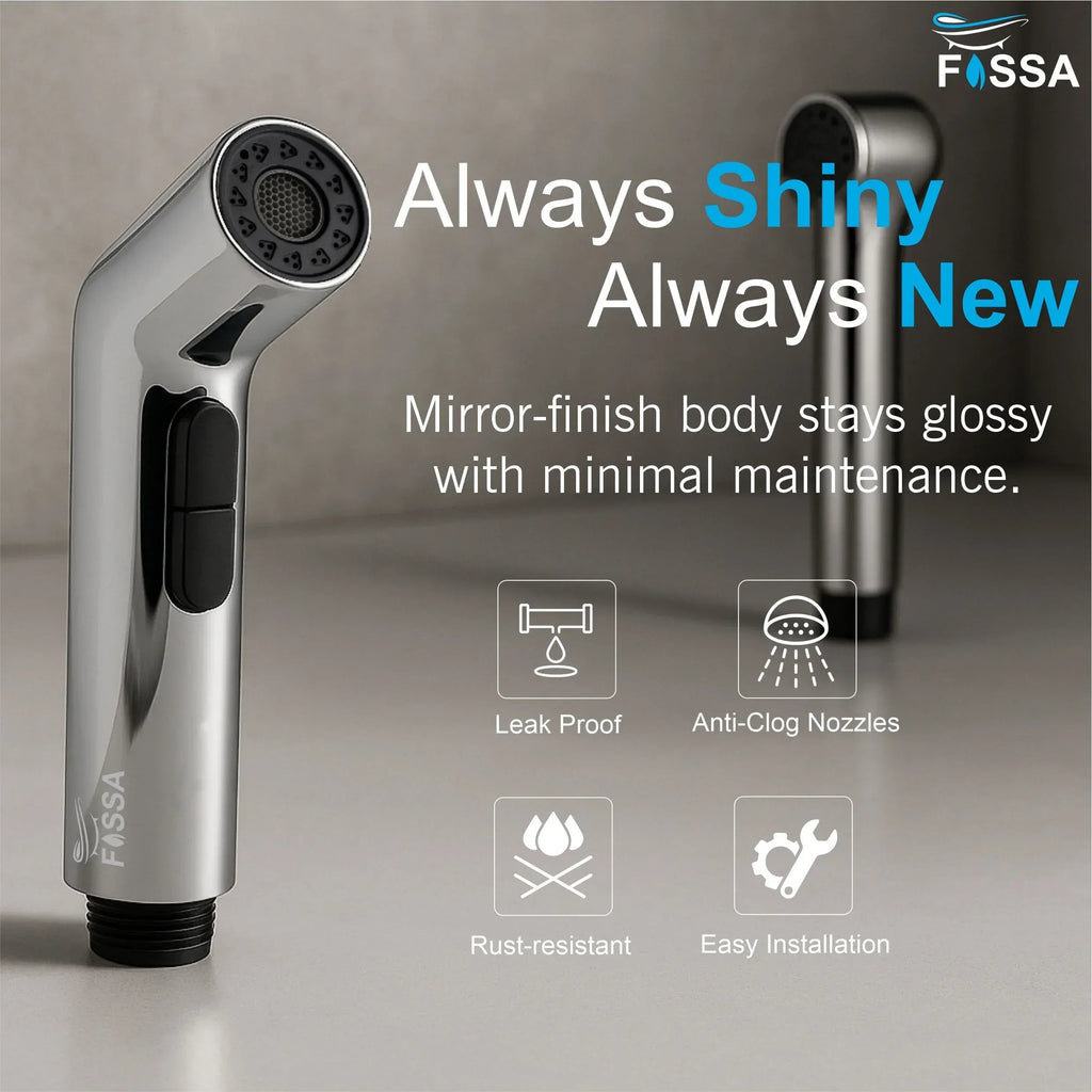 Hydra Silver ABS Health Faucet Only Gun
